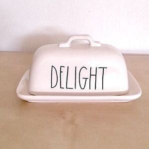 Rae Dunn Delight Butter Dish